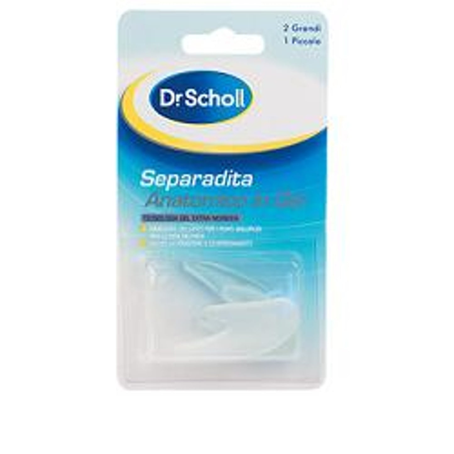 Separadita Protettivo In Gel Scholl Expert Support Per Ditadei Piedi 3 Pezzi
