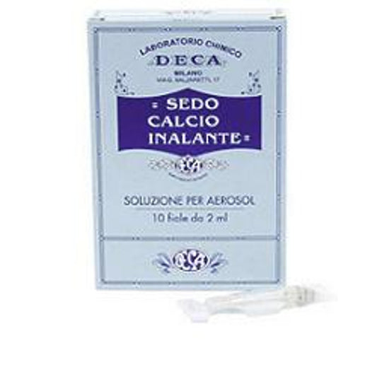 Sedo Calcio Inalante Soluzione Aerosol 10 Fiale 2 Ml