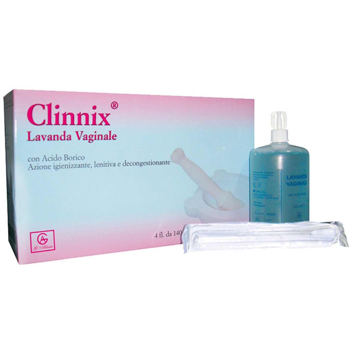 Clinderm Lavanda Vaginale 4 Flaconi 140 Ml
