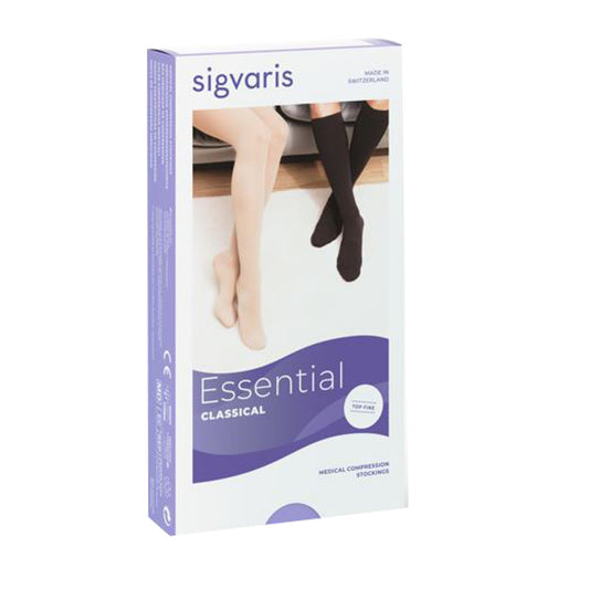 Sigvaris 702 Ccl2 Tfq Gambaletto Top Fine Lungo Punta Apertacrispa M Plus