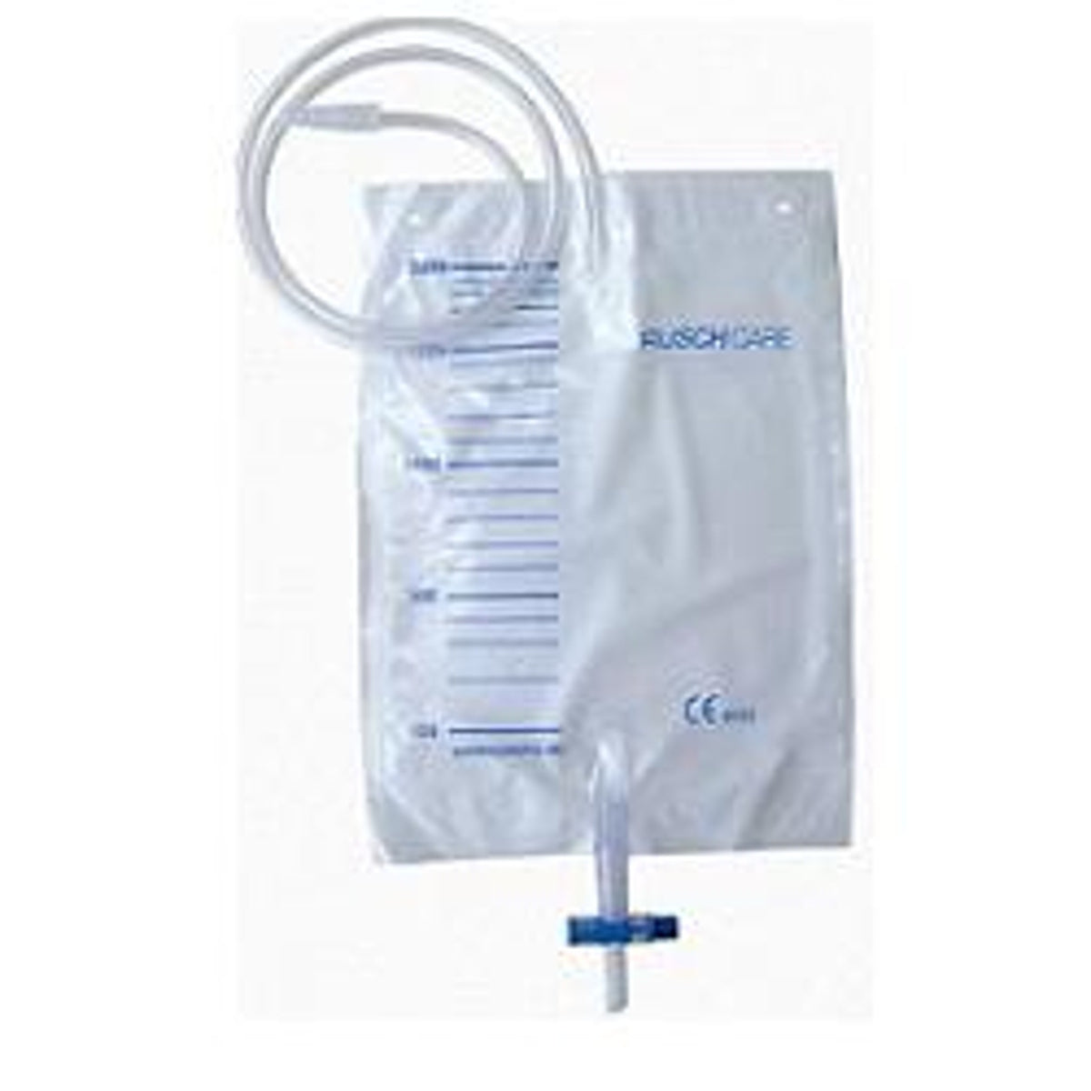 Sacca Di Drenaggio Letto Per Incontinenza 2000Ml In Pvc Convalvola Di Non Ritorno E Scarico Sterile Gocciolatoio Filtroad