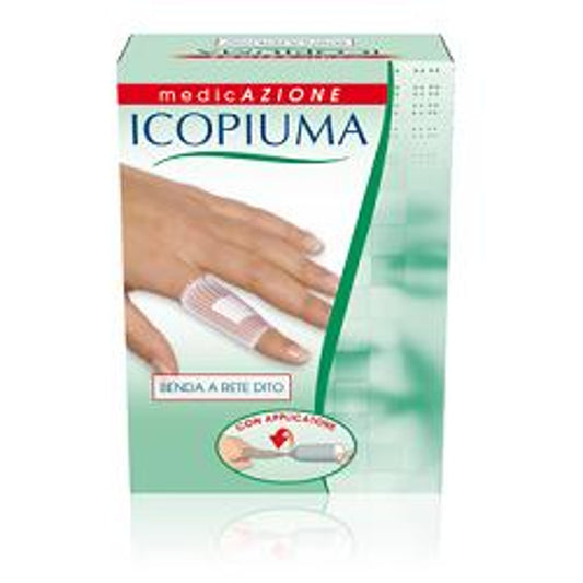 Icopiuma Benda A Compressione Fisiologica Rete Dito Cal 1 1Pezzo Con Applicatore