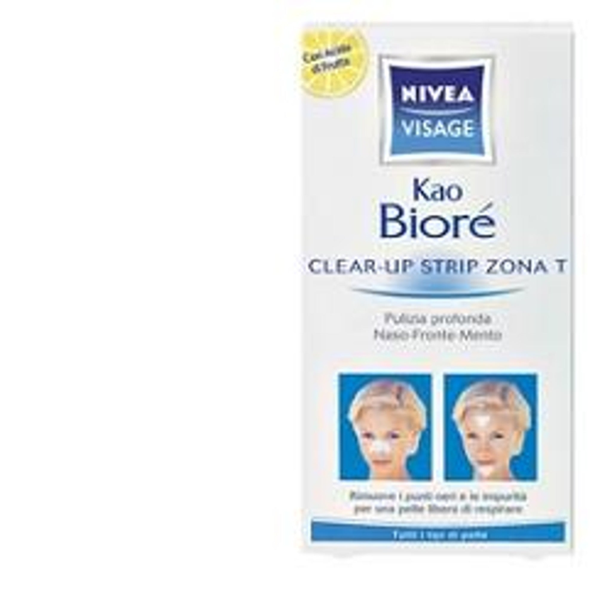 Nivea Visage Kao Biore' Clearup Strip Zone T