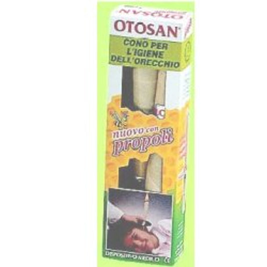 Otosan Cono Per L'Igiene Delle Orecchie Otosan+Propoli 2 Pezzi