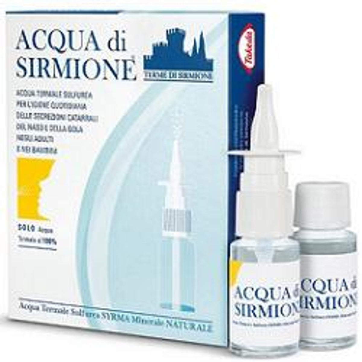 Sirmione Natural Mineral Water 6 Vials 15ml