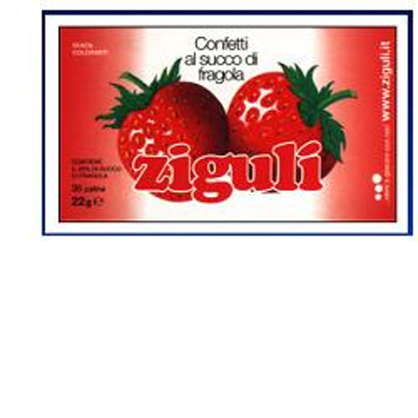 Ziguli Fragola 36 Palline 22 G