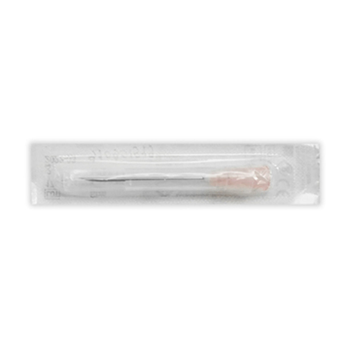 Sterile Single-Use Hypodermic Needle in Peel Pack Blister, Luer Lock Cone, Gauge 18 (1.20x40mm), Pink Color Code, 1 Piece