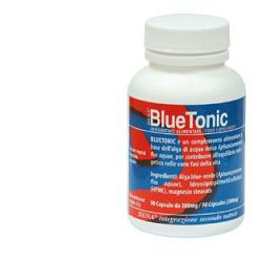 Blue Tonic 90 Cápsulas De origen vegetal 300 Mg Aphanizomenon Flos Aquae Alga - Afa Gen
