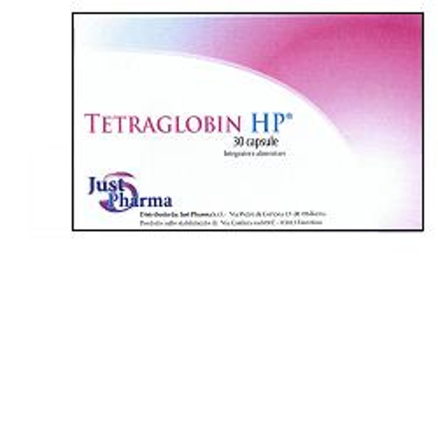 Tetraglobin Hp Lattoferrina 30 Capsule Da 200 Mg