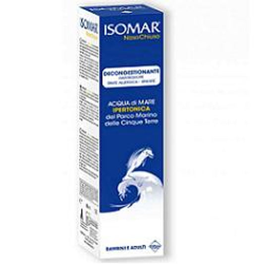 Isomar Naso Chiuso Soluzione Acqua Di Mare Ipertonica Per Decongestione Naso Chiuso 50 Ml