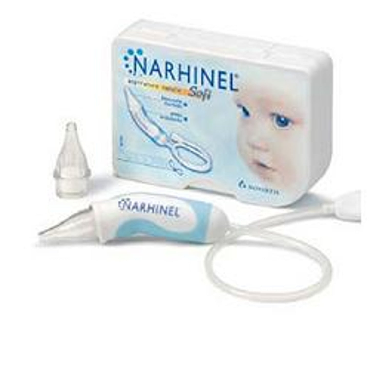 Aspiratore Nasale Narhinel Soft 1 Pezzo + 2 Ricambi