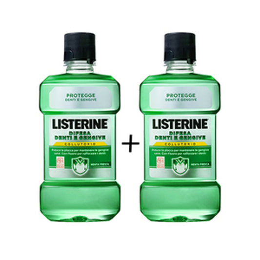 Listerine Difesa Denti E Gengive Bundle 2 X 500 Ml