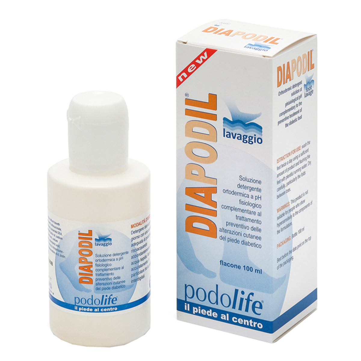 Diapodil Lavaggio Soluzione Detergente Ortodermico 100 Ml