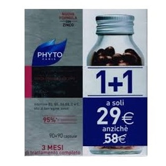 Phyto Paris Phytophanere Integratore Alimentare Capelli/Unghie 90+90 Capsule
