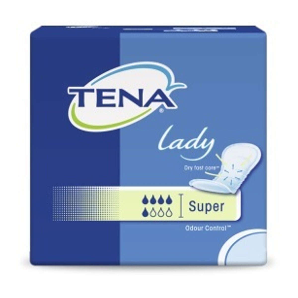 Couches anatomiques Tena Lady Super 15 pièces