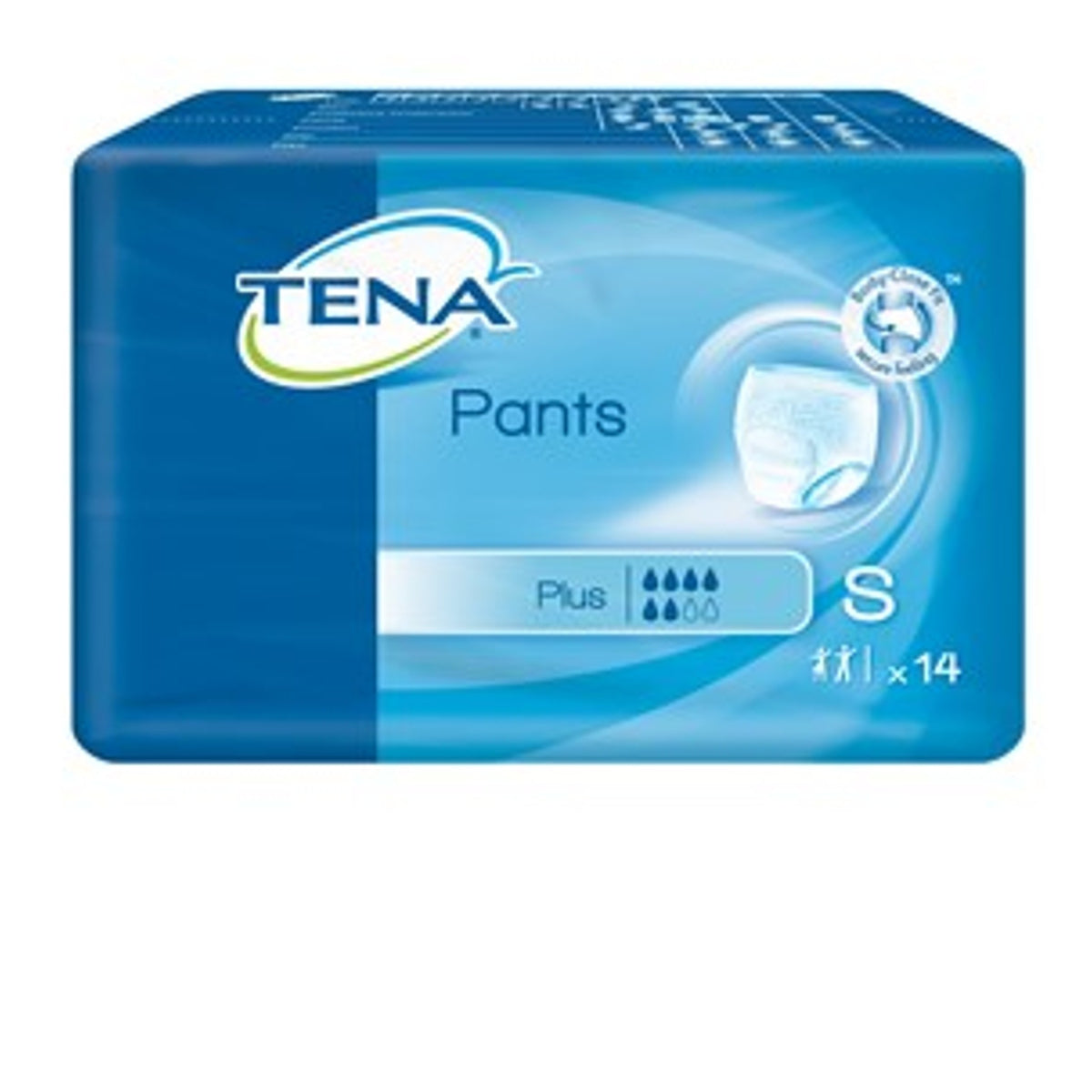Couches culottes Tena Pants Plus Taille Small 14 Pièces