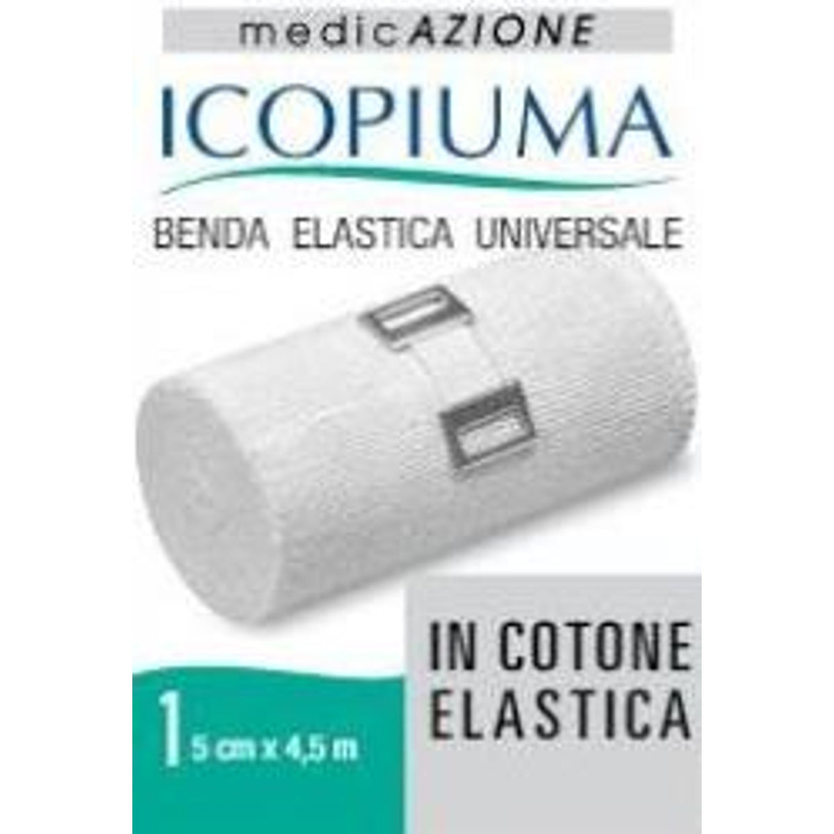 Icopiuma Bande Élastique Universelle 5 cm x 4,5 m 1 pièce