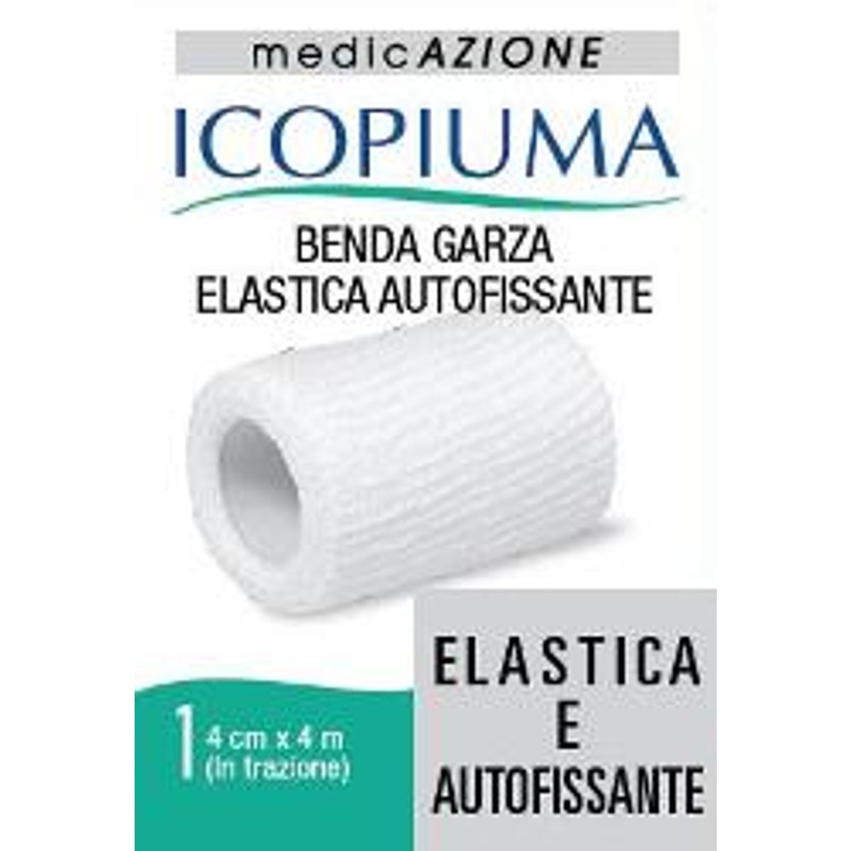 Icopiuma Benda Garza Elastica Autofissante Cm 4X4 Mt