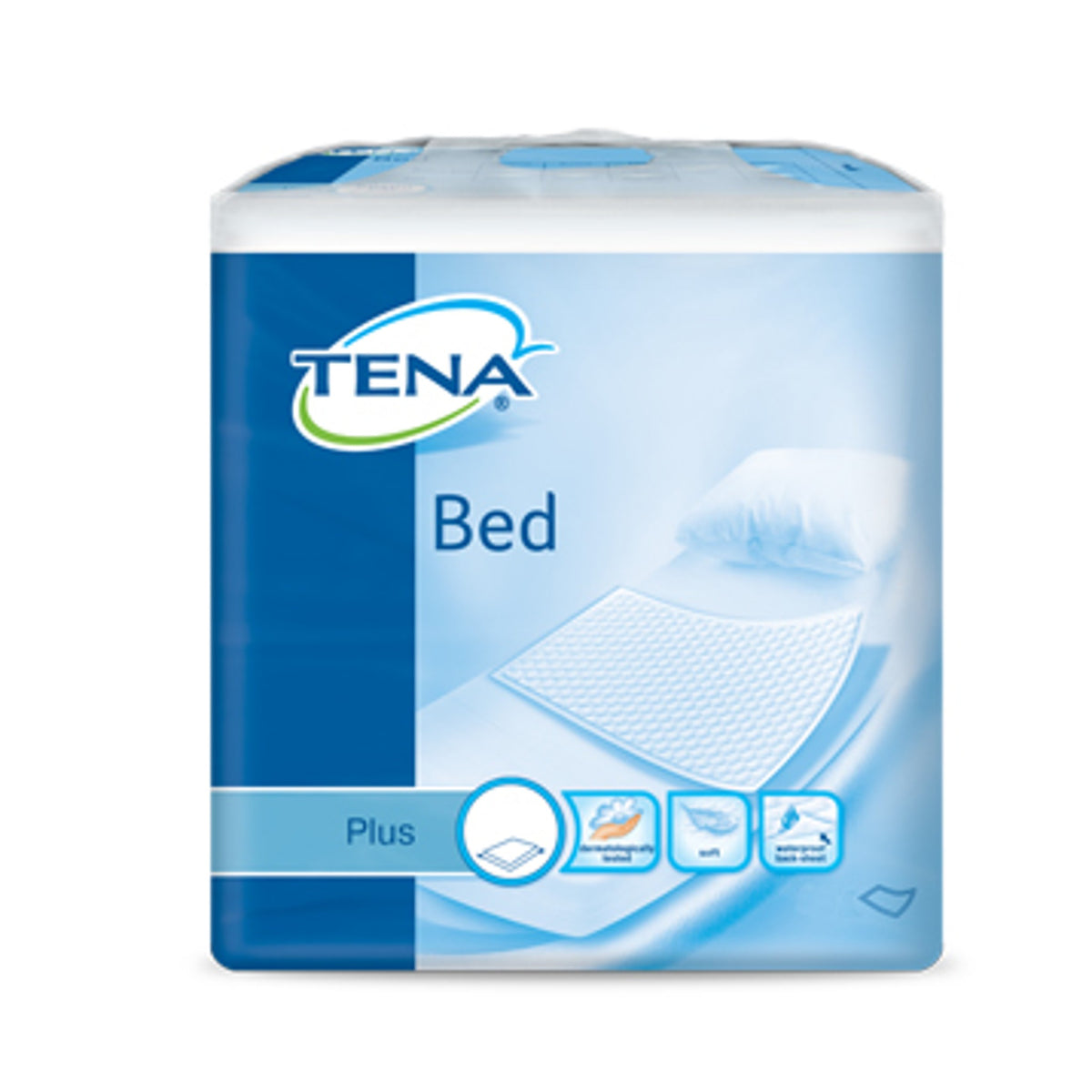 Incontinence Underpad Tena Bed Plus Non-Tuckable 60x90cm 35 Pieces