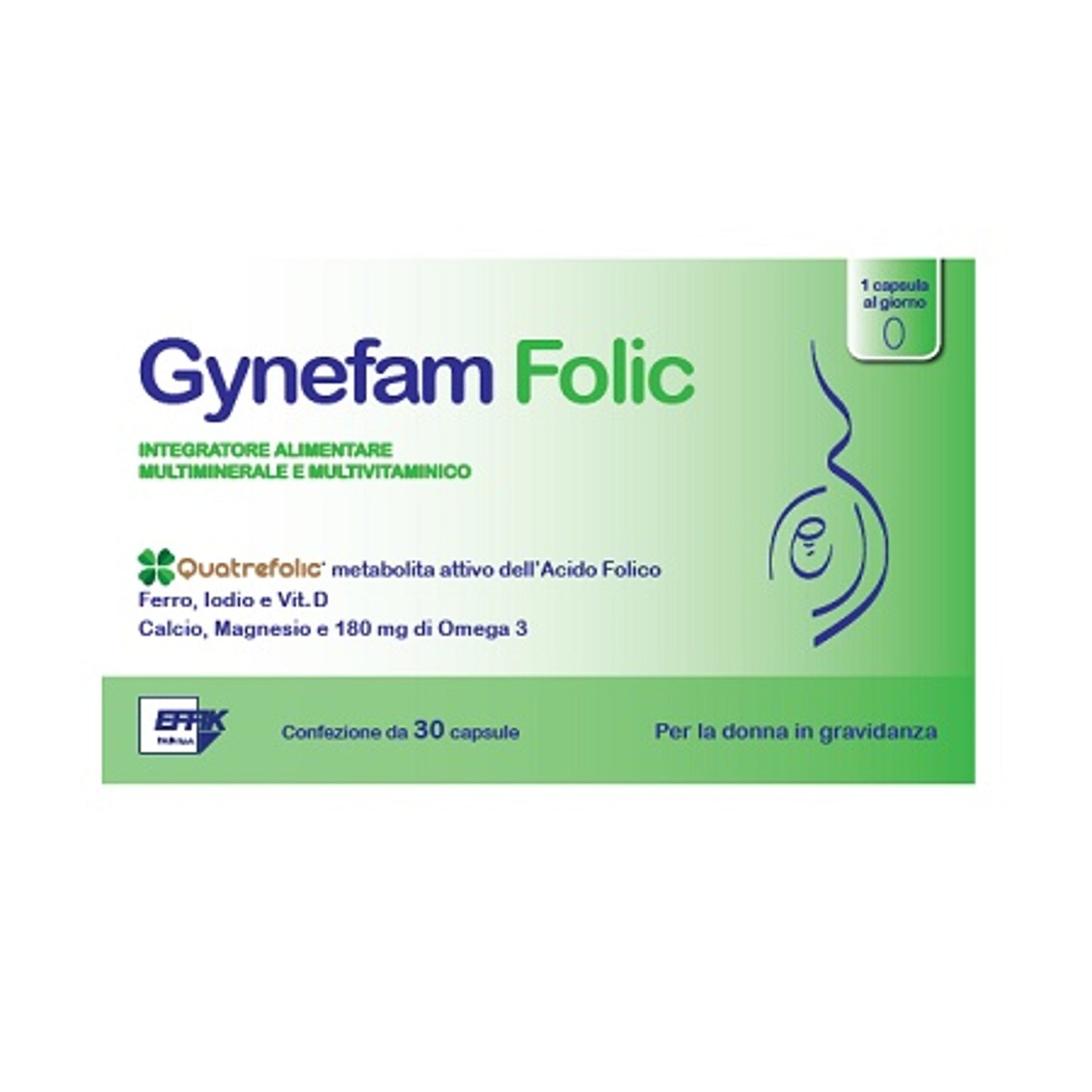 Gynefam Folic 1 Blister 30 Capsule Molli