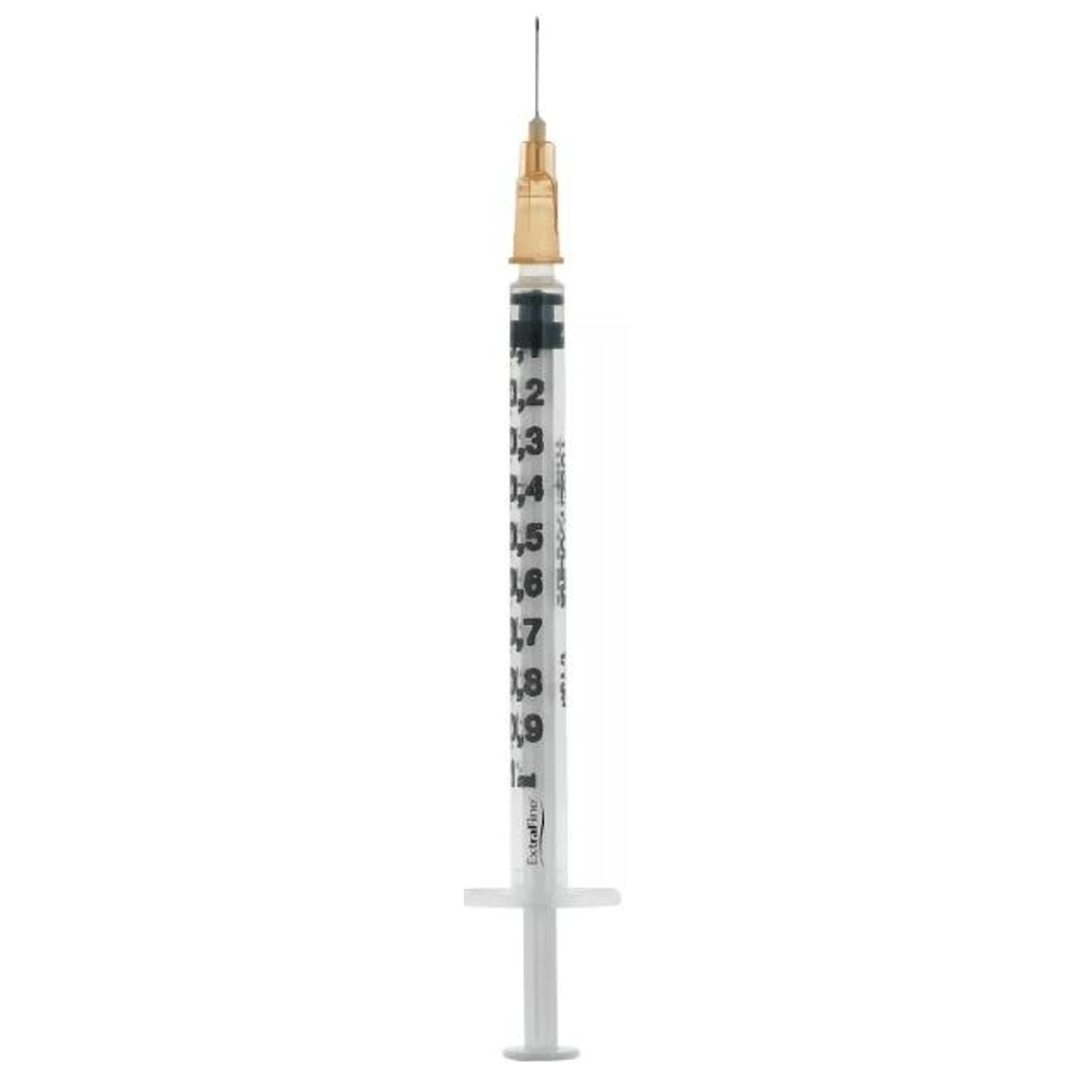 Siringa Per Insulina Extrafine Tub 1Ml 100 Ui Ago Removibile26 Gauge 0,45X12 Mm 1 Pezzo