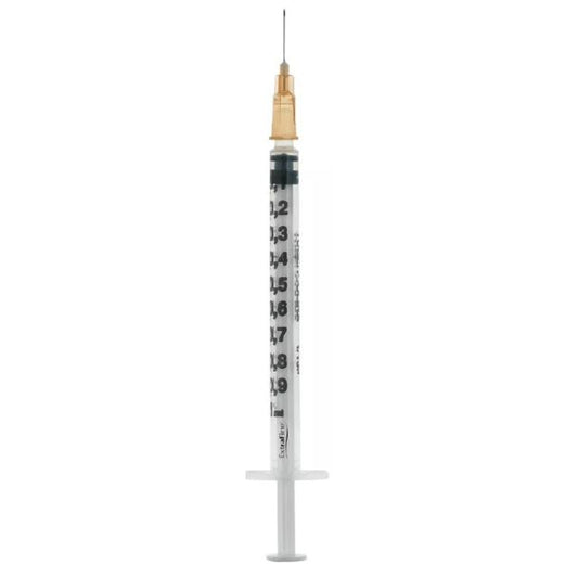 Siringa Per Insulina Extrafine Tub 1Ml 100 Ui Ago Removibile26 Gauge 0,45X12 Mm 1 Pezzo