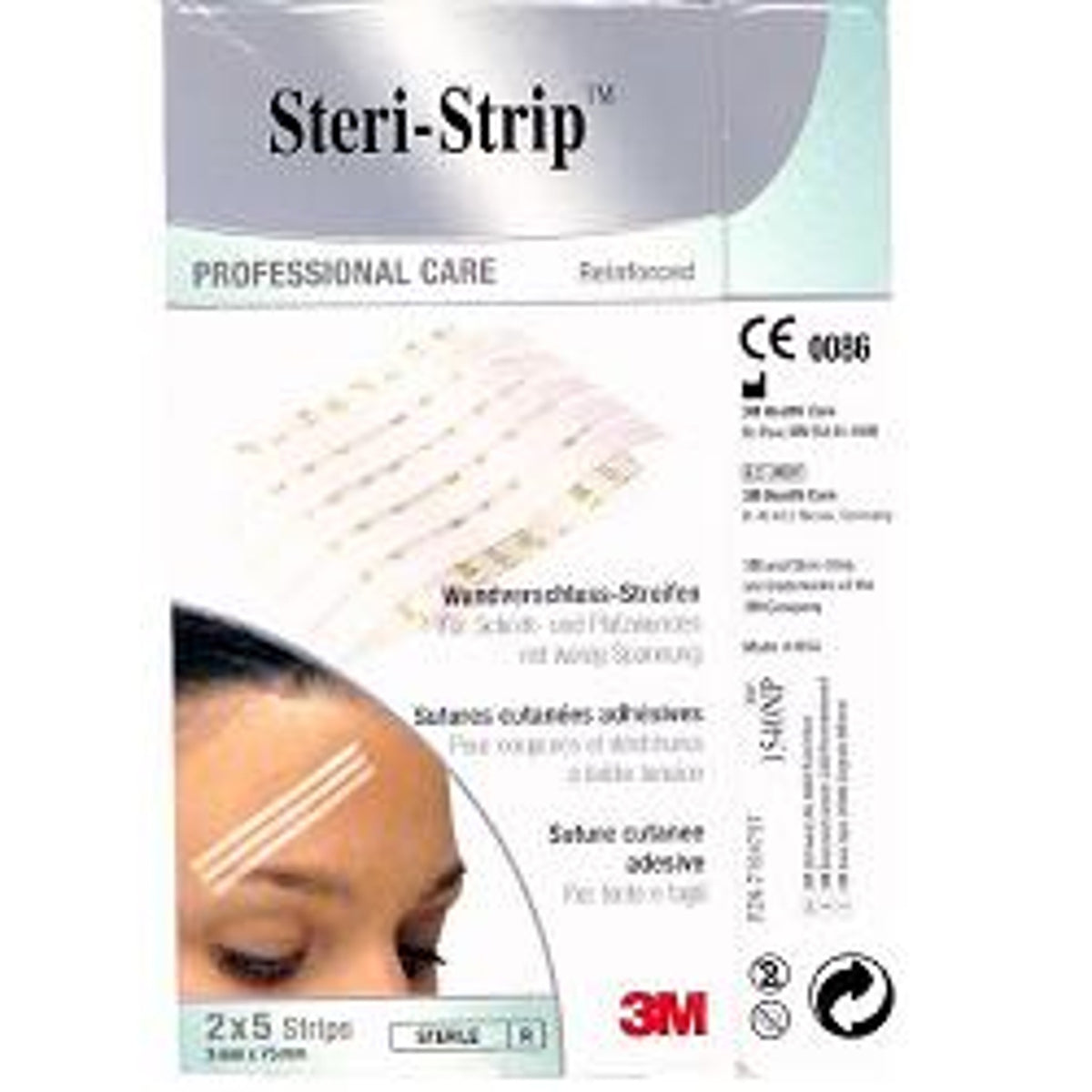 Suture adhésive Steri-Strip bande 6 x 75 mm 6 pièces