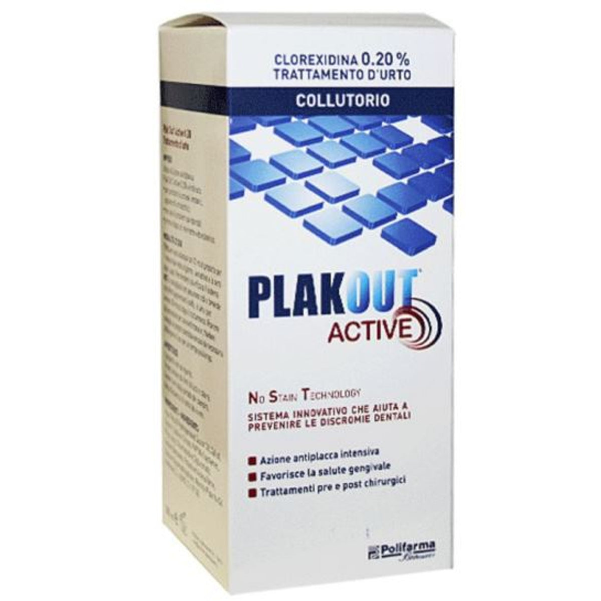 Emoform Plak Out Active Chlorhexidine 0.20% Mouthwash 200 Ml