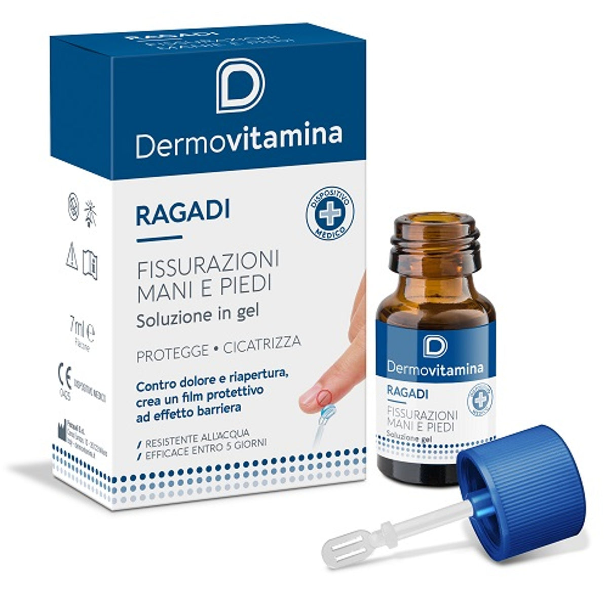 Dermovitamina Ragadi Hand And Foot Gel 7 Ml