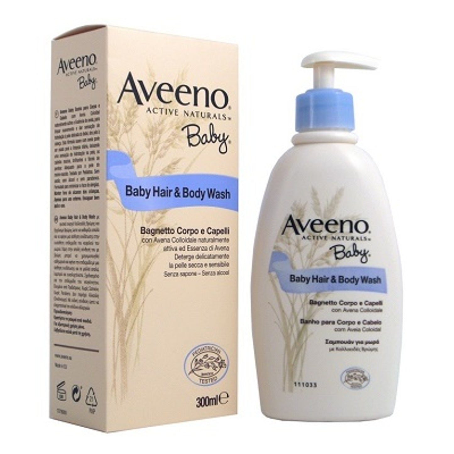 Aveeno Baby Bagnetto Testa Piedi 300 Ml