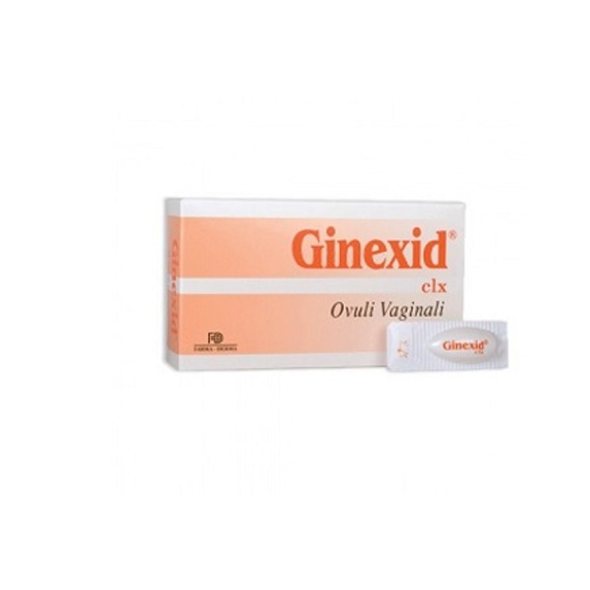Ginexid 10 Vaginal Suppositories 2 G
