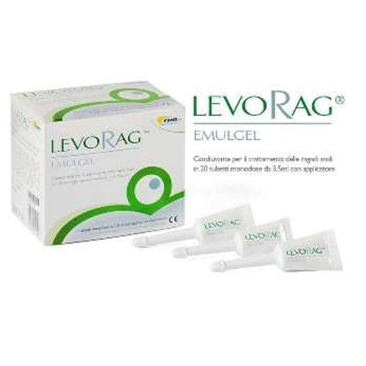Levorag Emulgel Crème 20 Tubes Unidoses 3,5 Ml