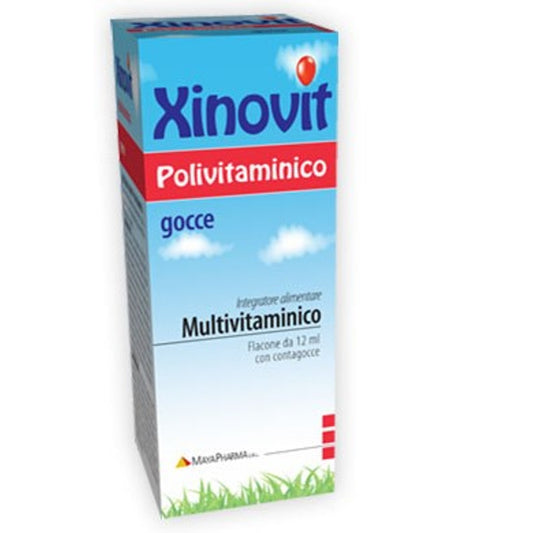 Xinovit Polivitaminico 12 Ml Senza Glutine Naturalmente Privo Di Lattosio