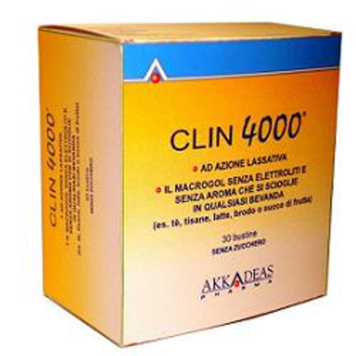Clin 4000 Laxatif 30 Sachets Unidose 10 G Sans Sucre