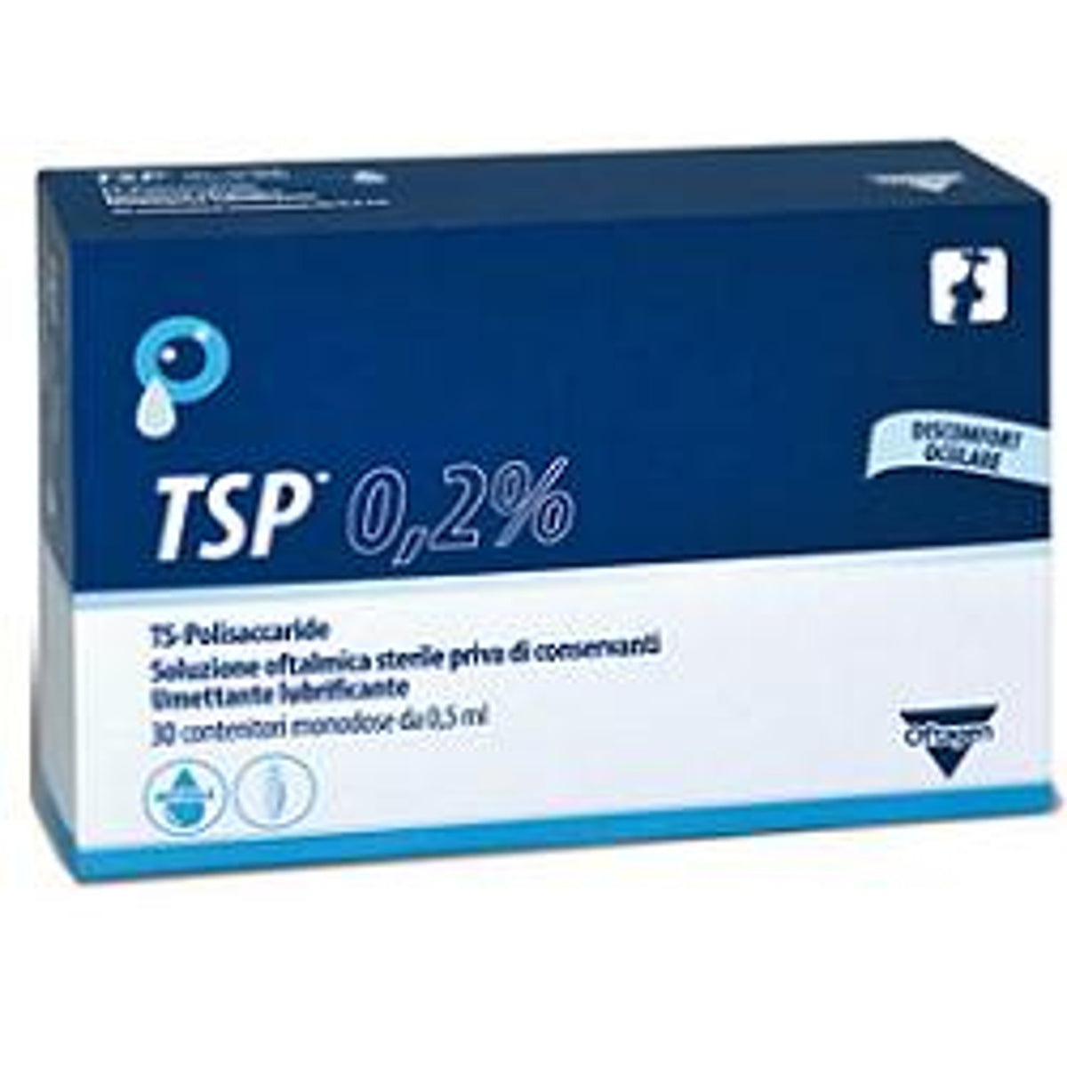 Tsp 0,2% Solution Ophtalmique Humectante Lubrifiante 30 Récipients Unidose 0,5 ml