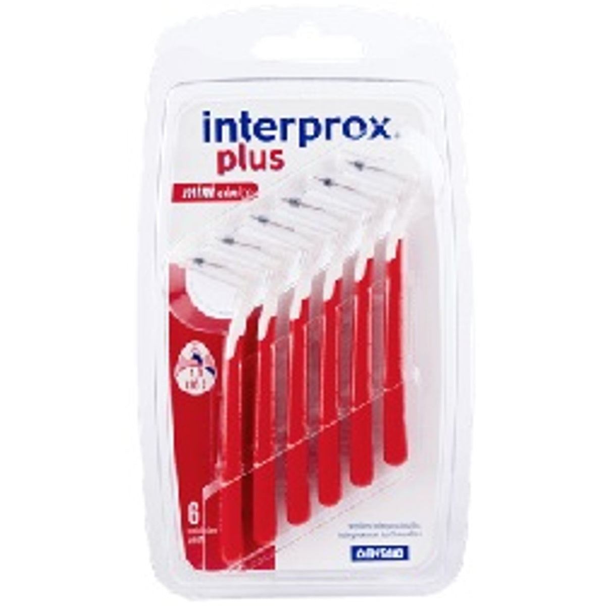 Interprox Plus Red Mini-Conical 6-Pack