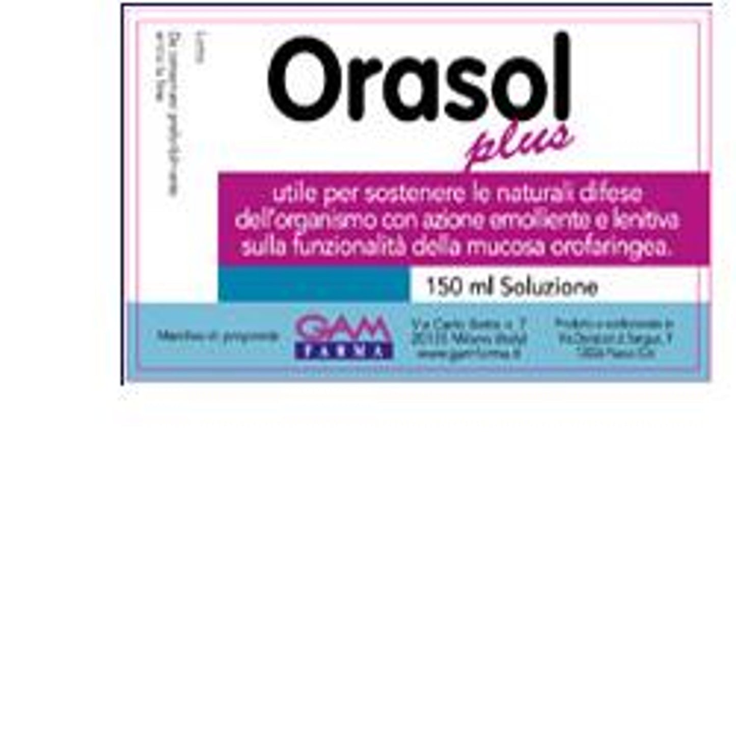 Orasol Plus 150 Ml
