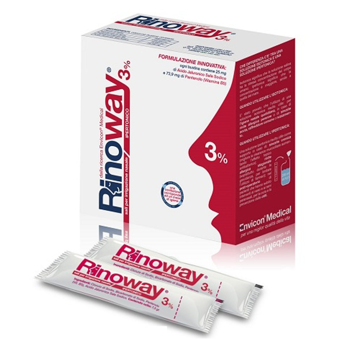 Rinoway Sels Hypertoniques 15 Sachets