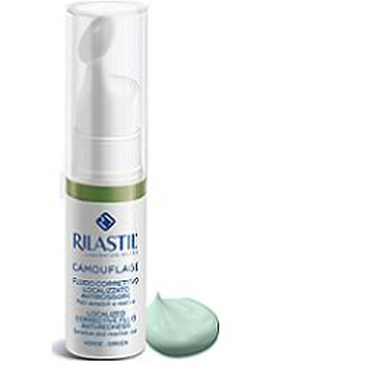 Rilastil Camouflage Fluido Correttivo Localizzato Antirossore Verde 5 Ml