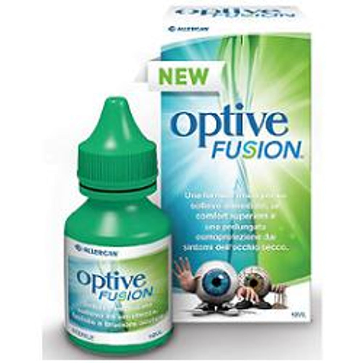 Solution Ophtalmique Optive Fusion Flacon 10 ml