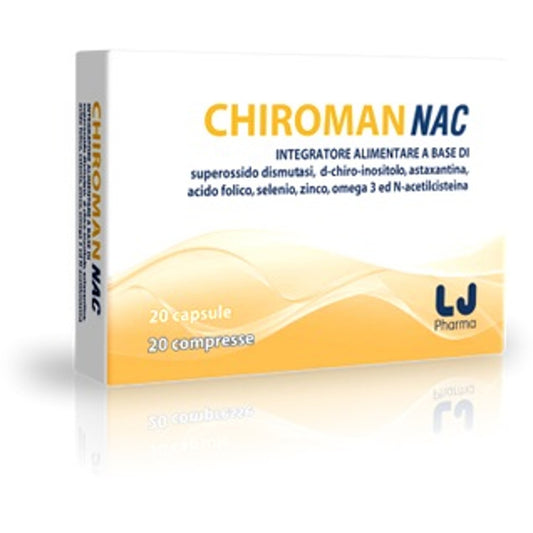 Chiroman Nac 20 Compresse Bianche + 20 Compresse Gialle