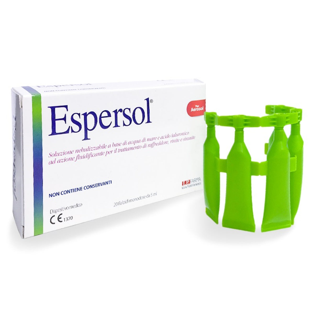 Solution Pour Aérosol Espersol 20 Flacons Unidose 5 Ml