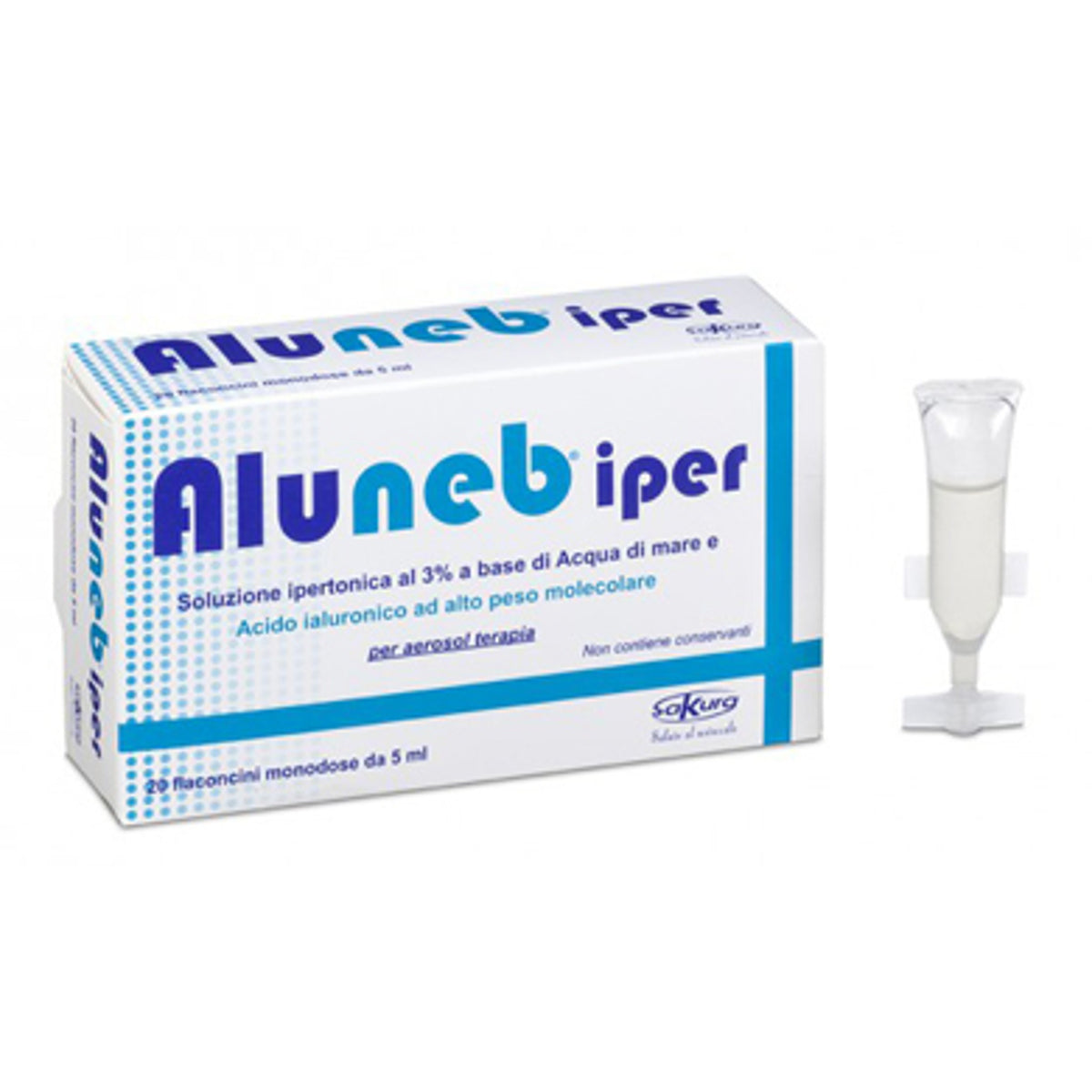 Aluneb Solution Hypertonique 20 Unidoses de 5 ml