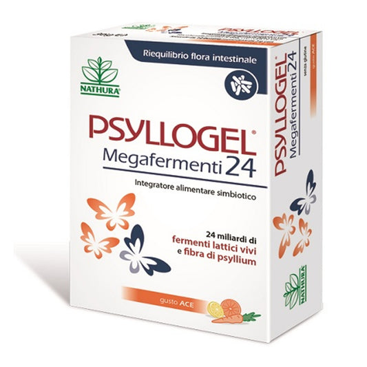 Psyllogel Megafermenti 24 Ace 12 Buste 3 G