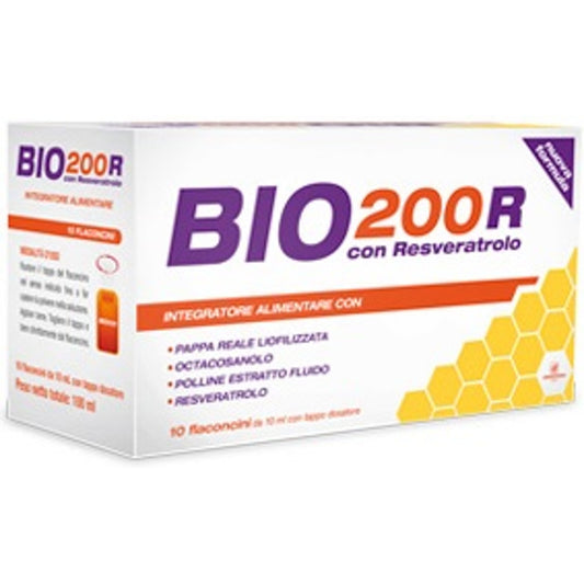 Bio200 R Resveratrolo 10 Flaconcini 10 Ml