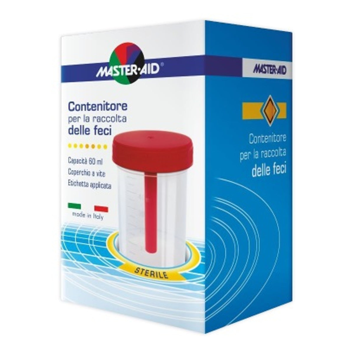 Contenitore Raccolta Feci Master-Aid 60 Ml