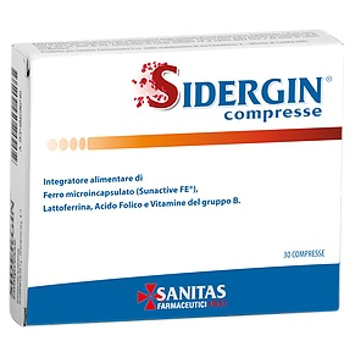 Sidergin 30 Comprimés