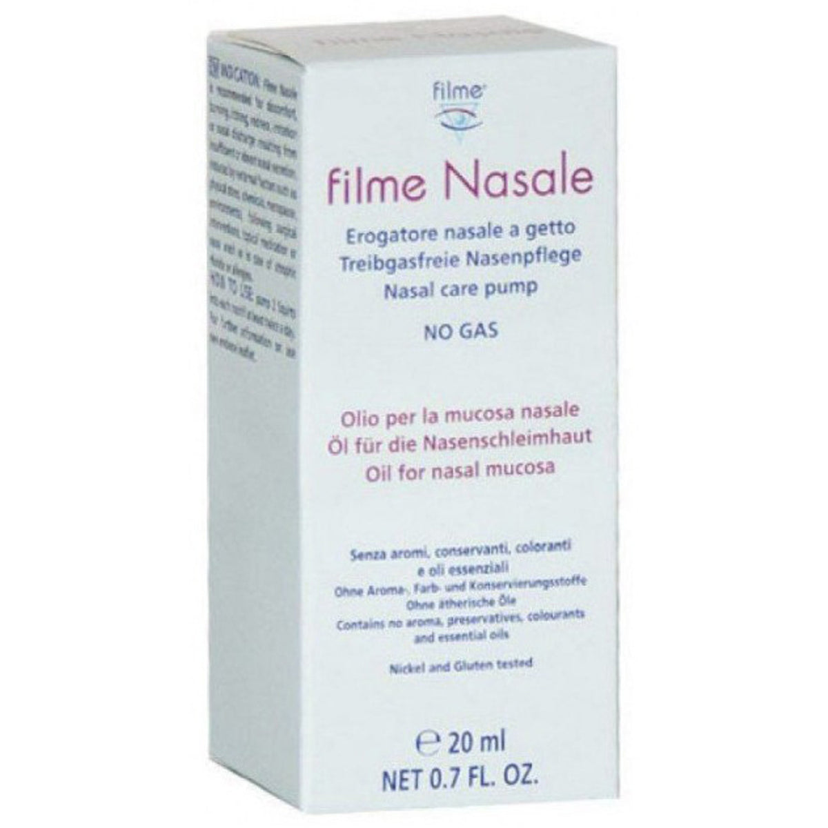 Huile Filmogène Muqueuse Nasale 20 Ml