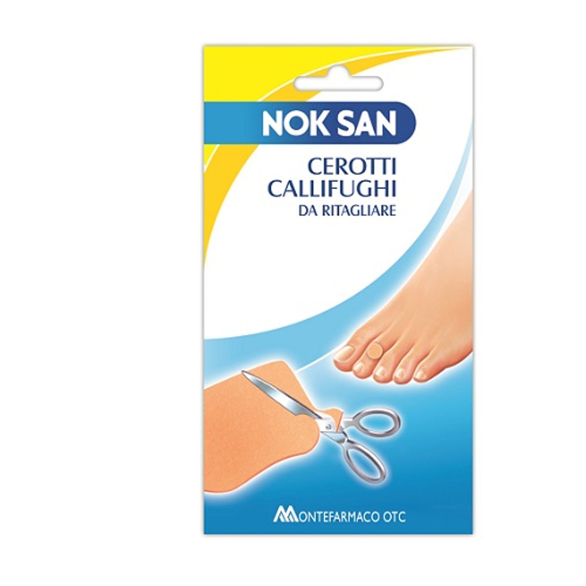 Nok San Pansements Coricides Découpables 2 Pièces