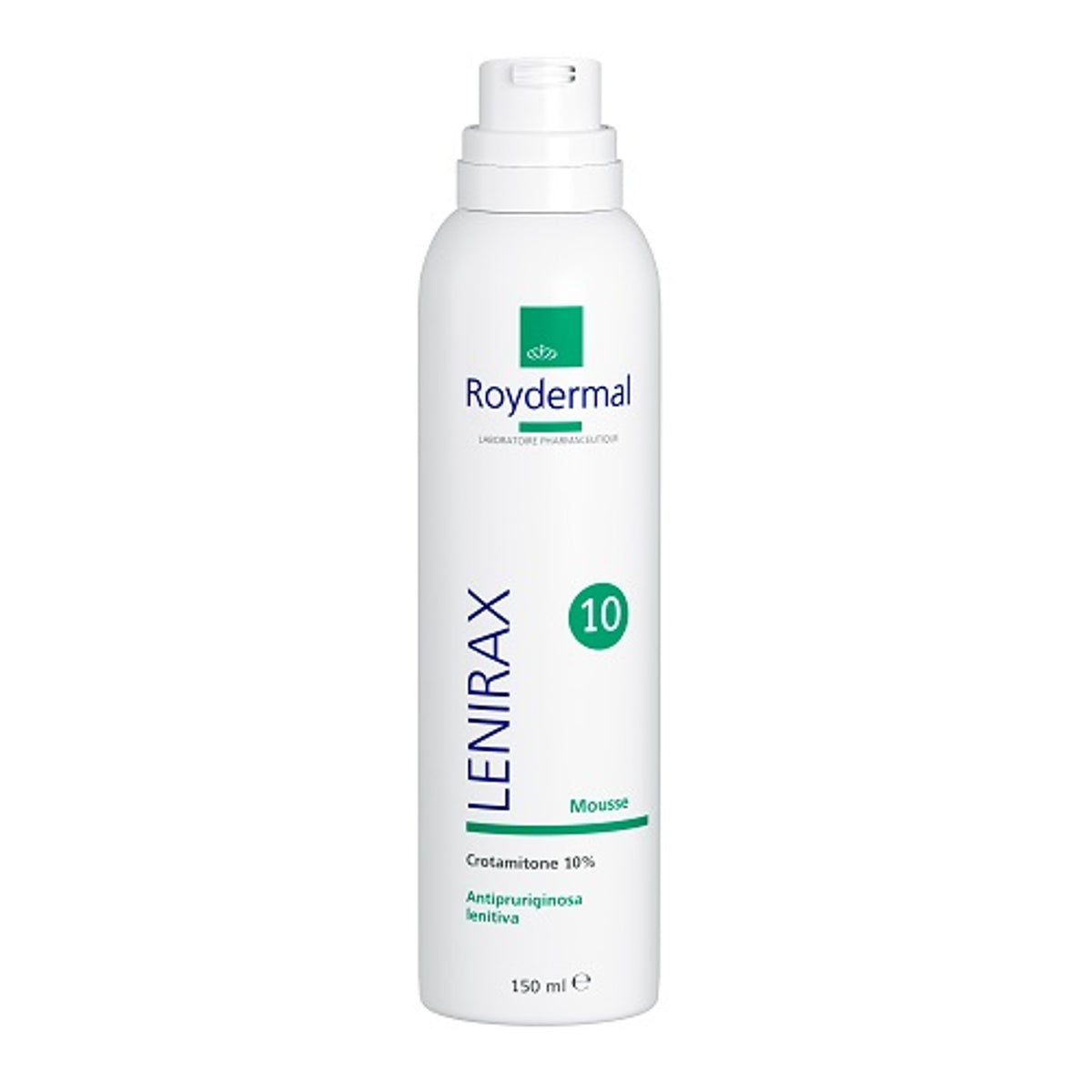 Lenirax 10 Mousse Dermatologique Crotamiton 10% 150 ml